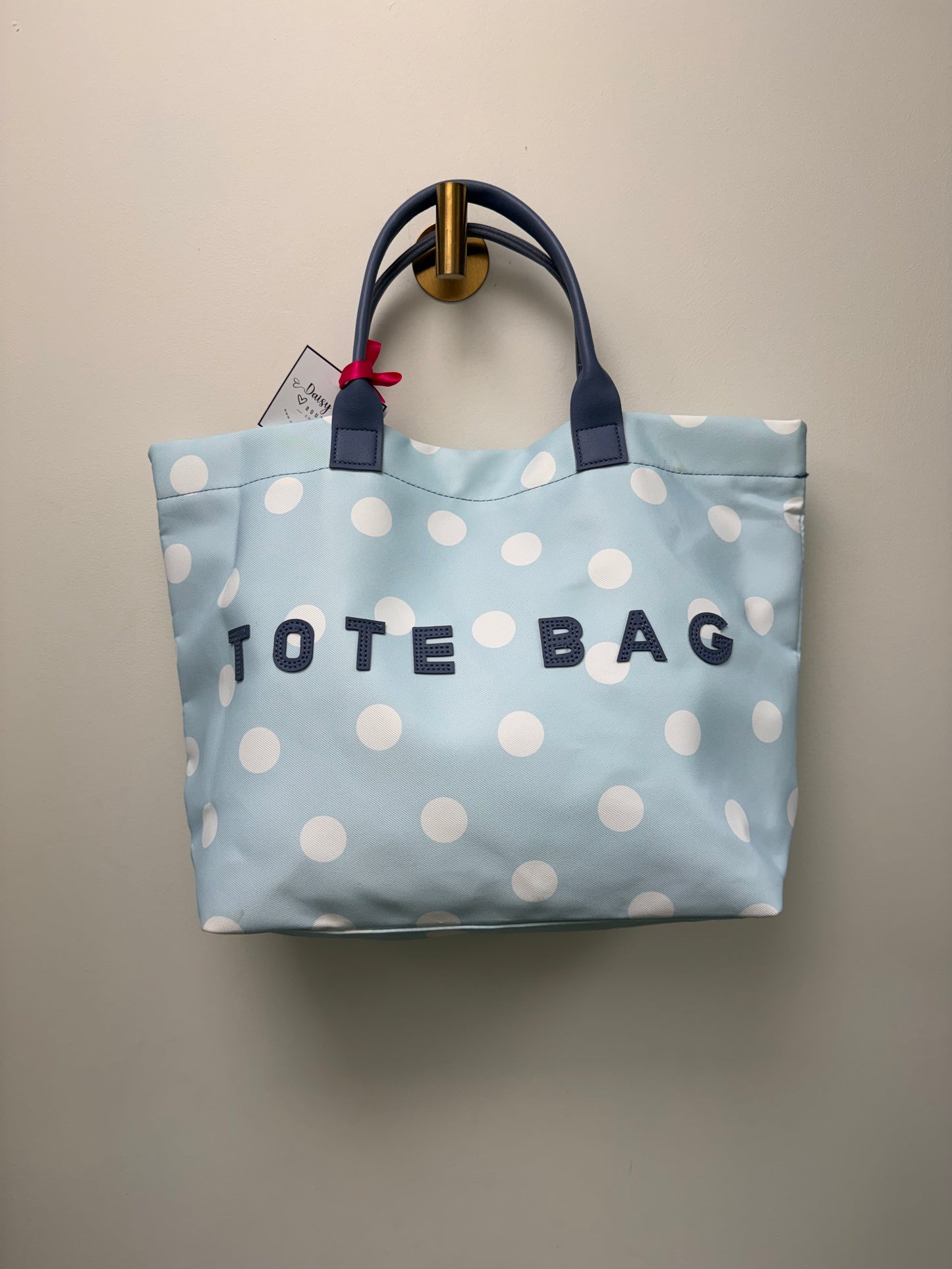 Polka Dot Tote Bag