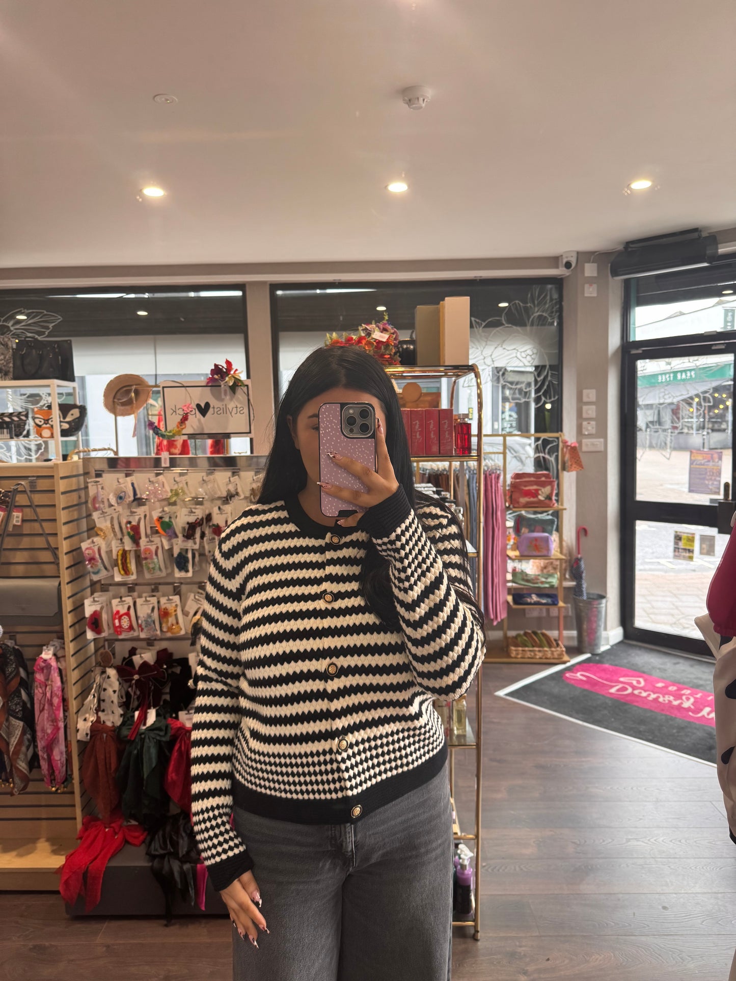 FS Collection Stripe Cardigan