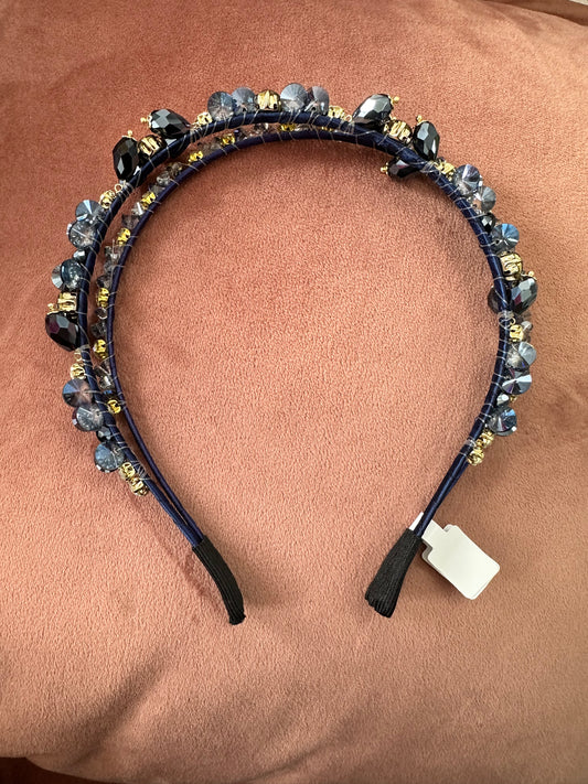 DMB Dainty Crystal Double Headband