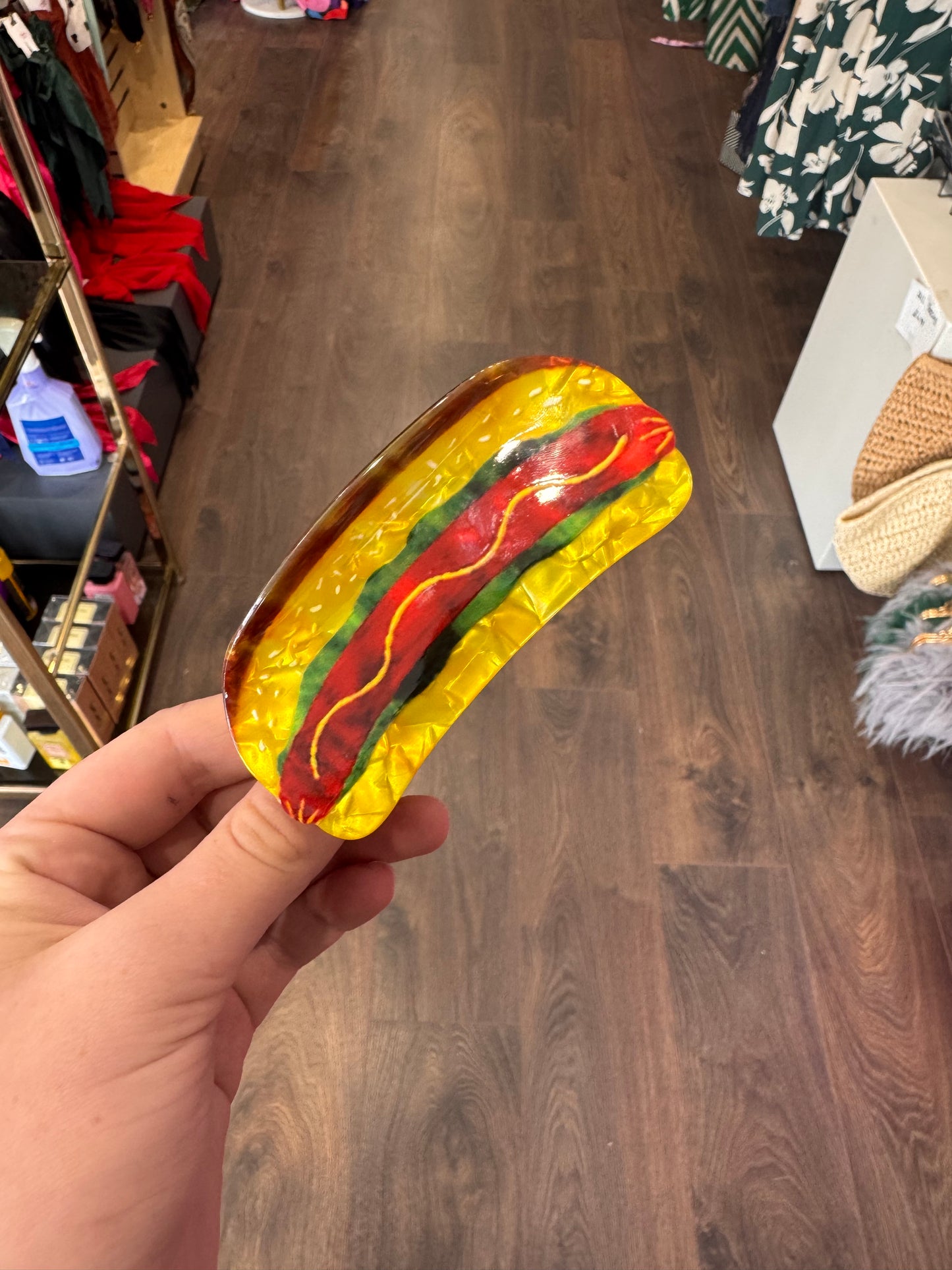 Hot Dog Claw Clip