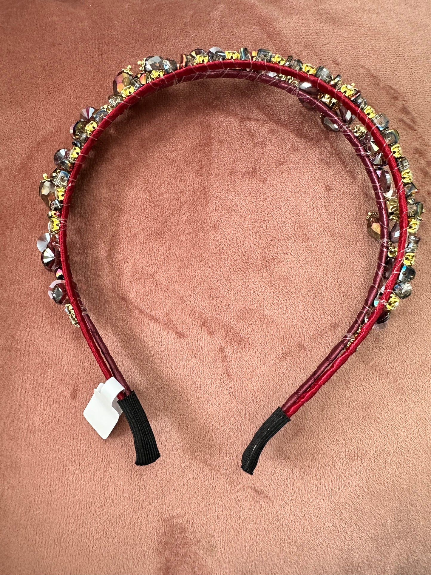DMB Dainty Crystal Double Headband