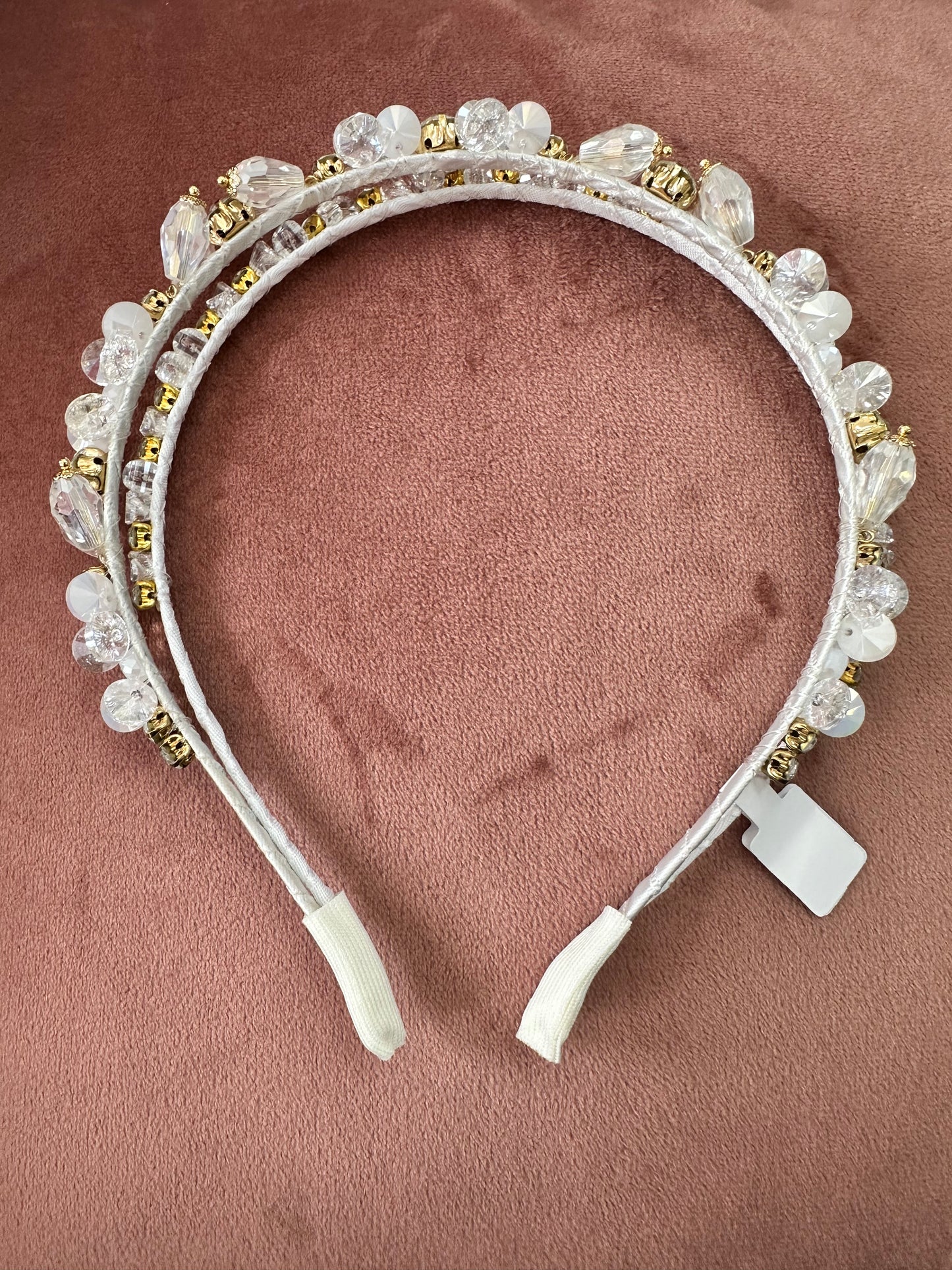 DMB Dainty Crystal Double Headband