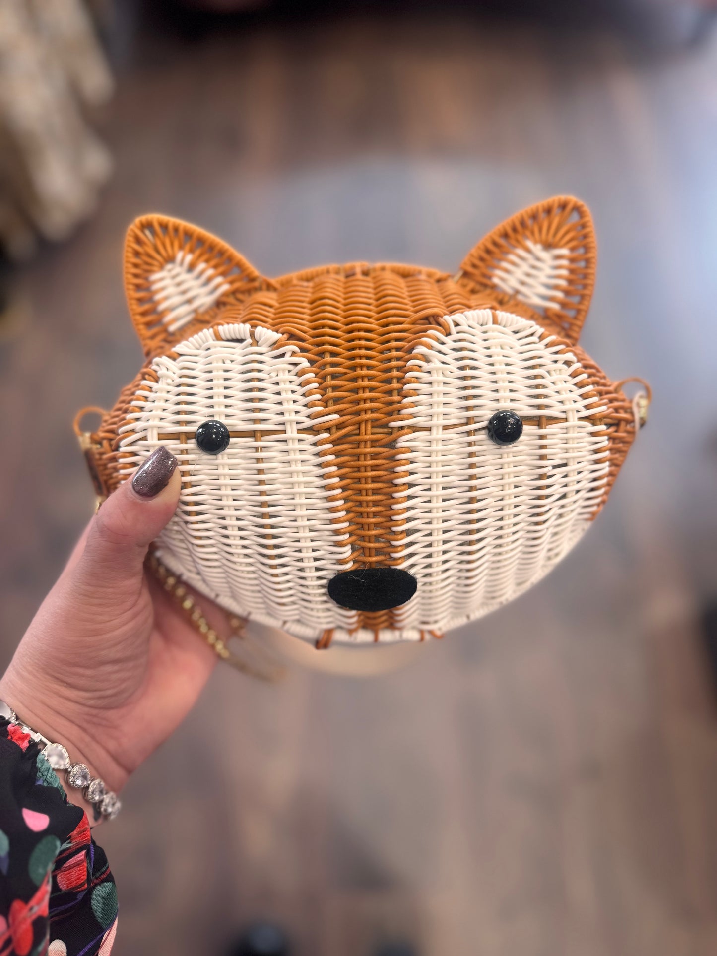DMB Wicker Fox Bag