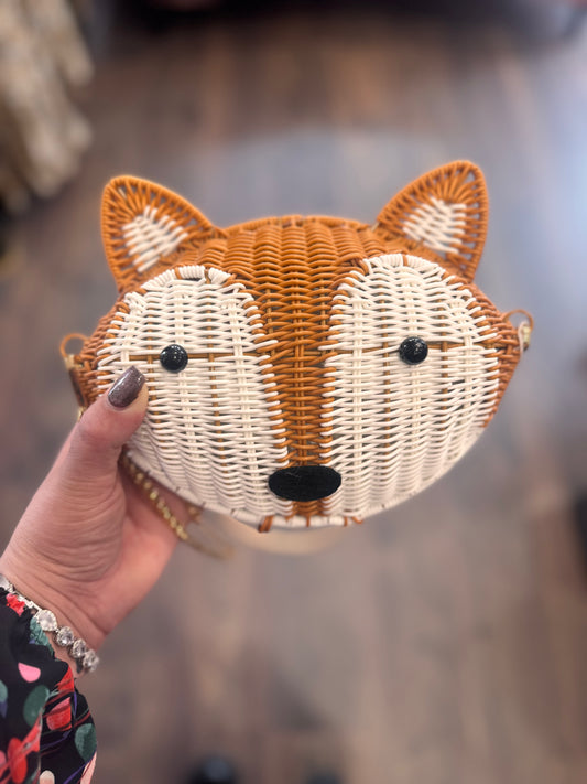 DMB Wicker Fox Bag