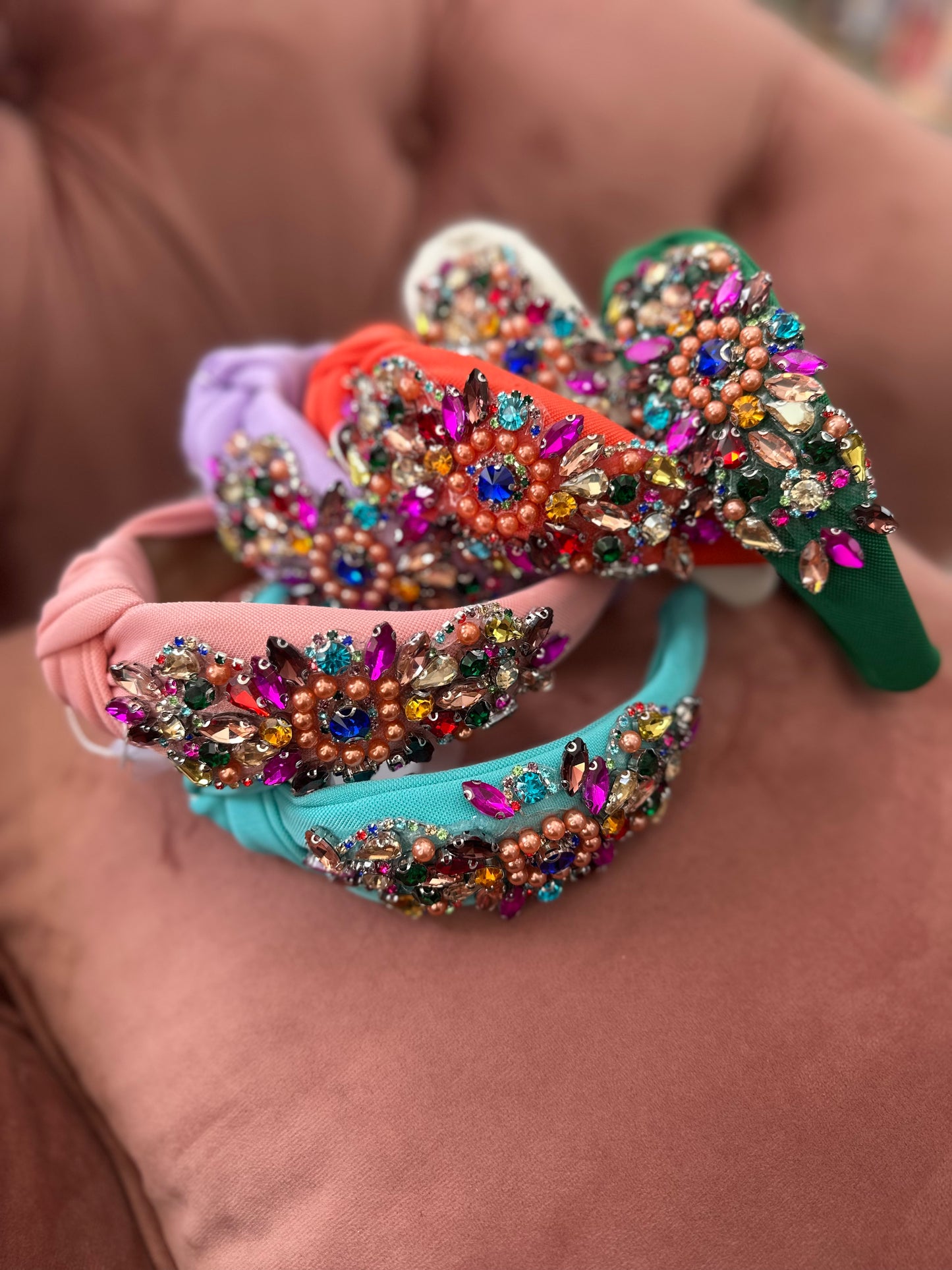 DMB Twist Jewel Embellished Headband