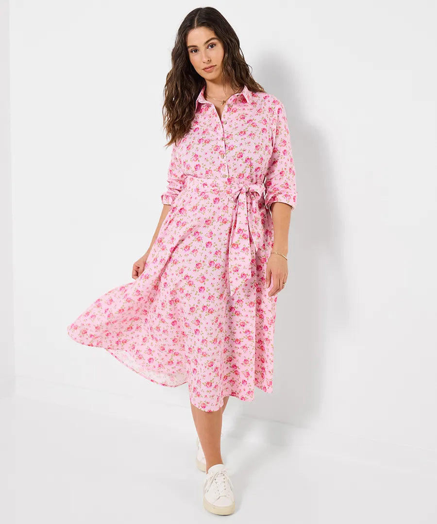 Joe Browns Roses Are Red Cotton Shirt Dress