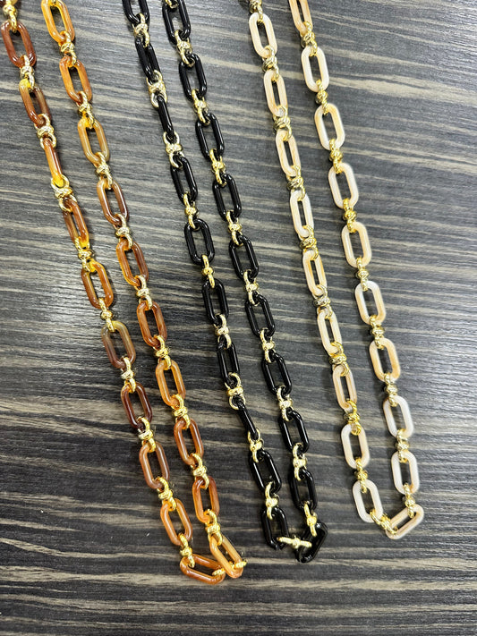 DMB Gold Link Glasses Chain