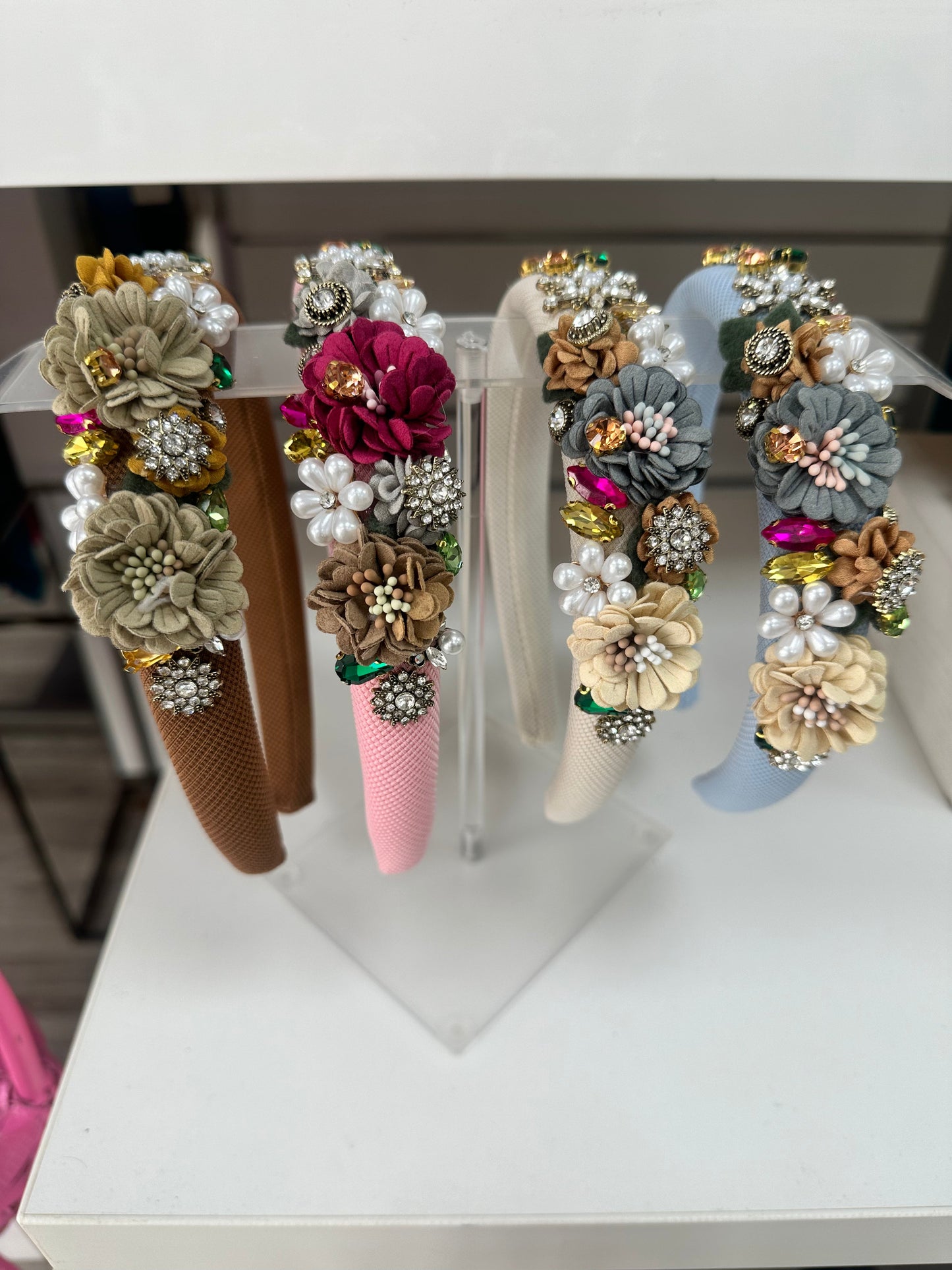 DMB Flower Beaded Hairband