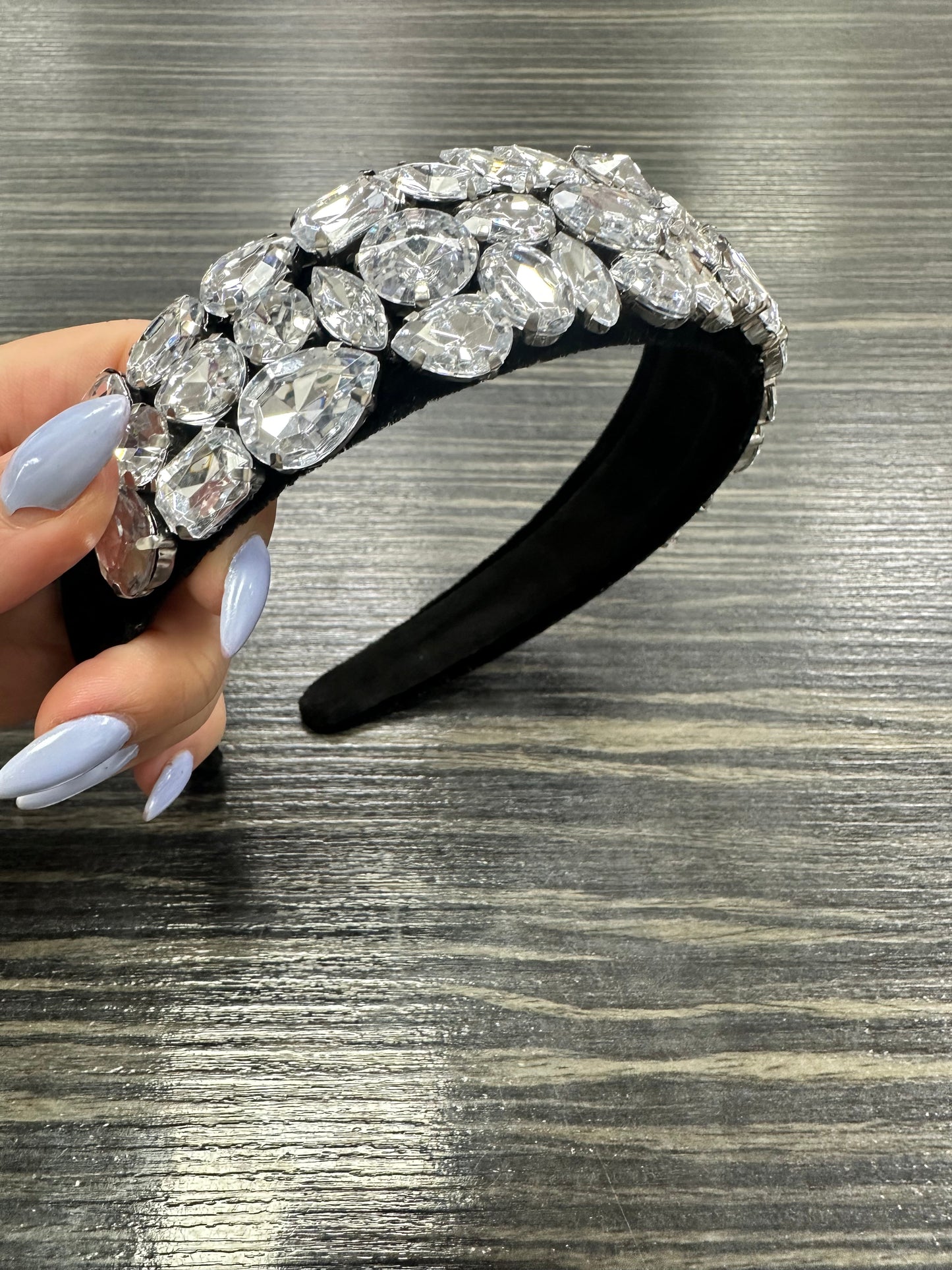 DMB Velvet Jewel Embellished Headband