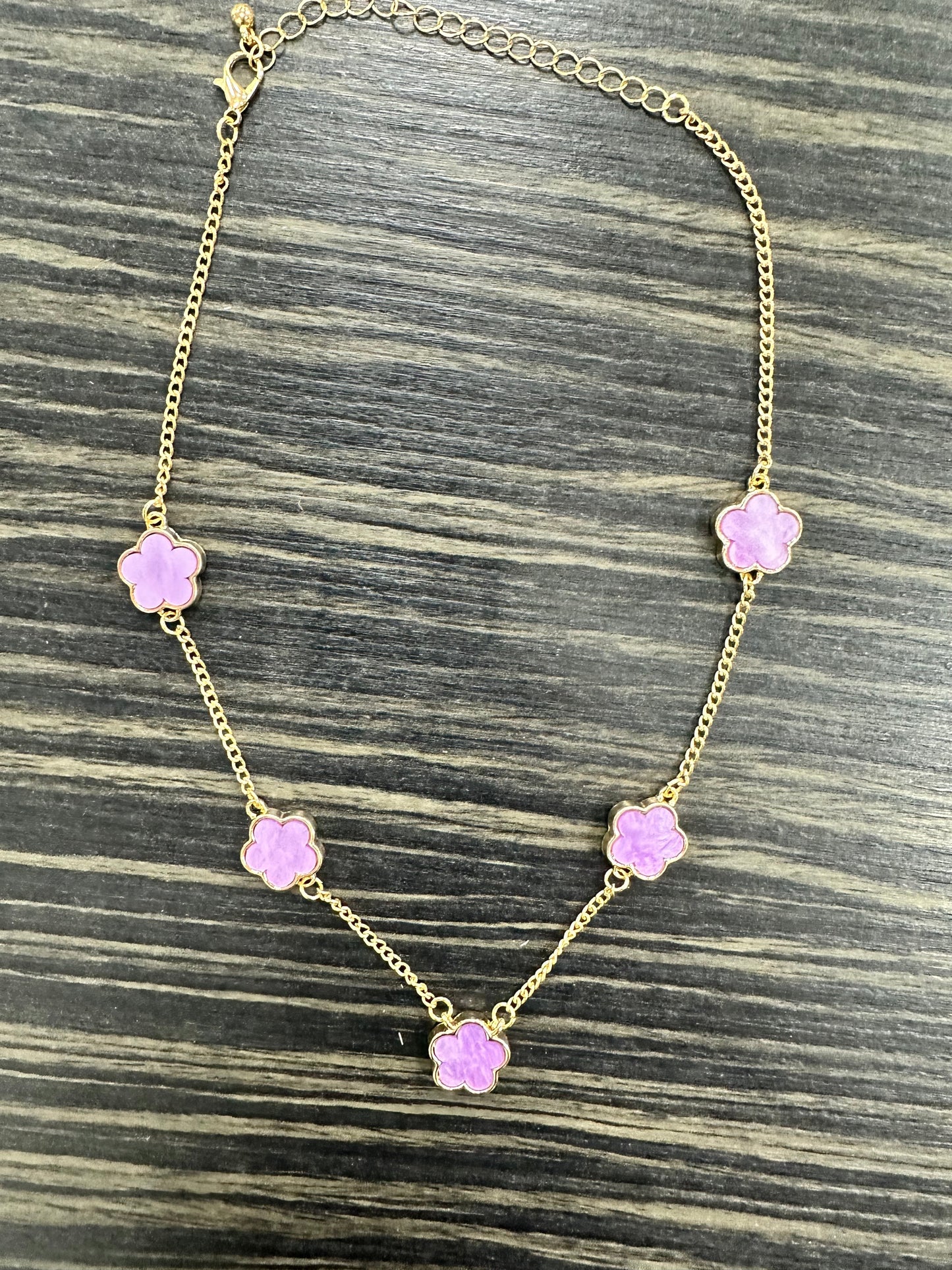 DMB Gold Clover Necklace
