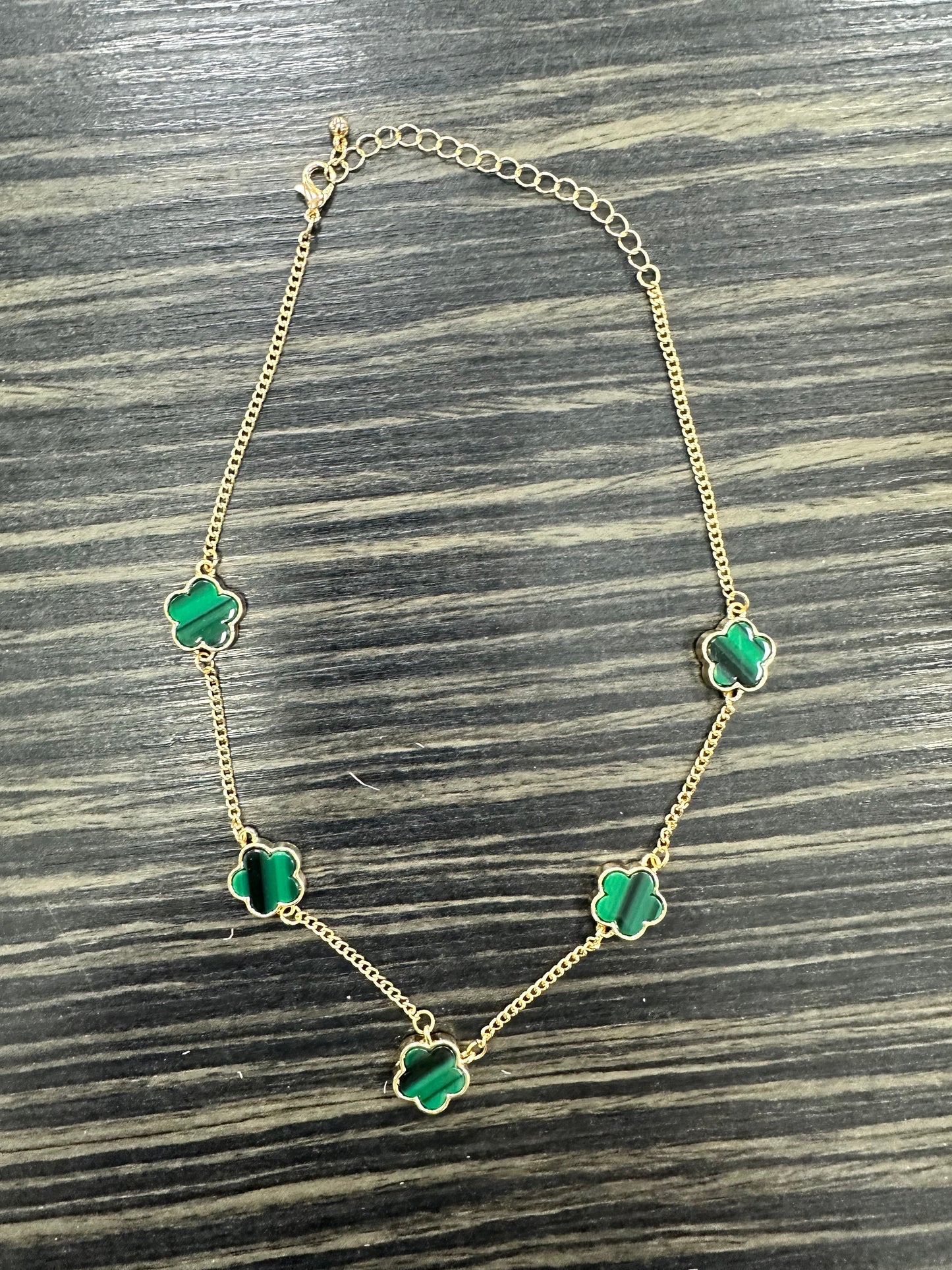 DMB Gold Clover Necklace
