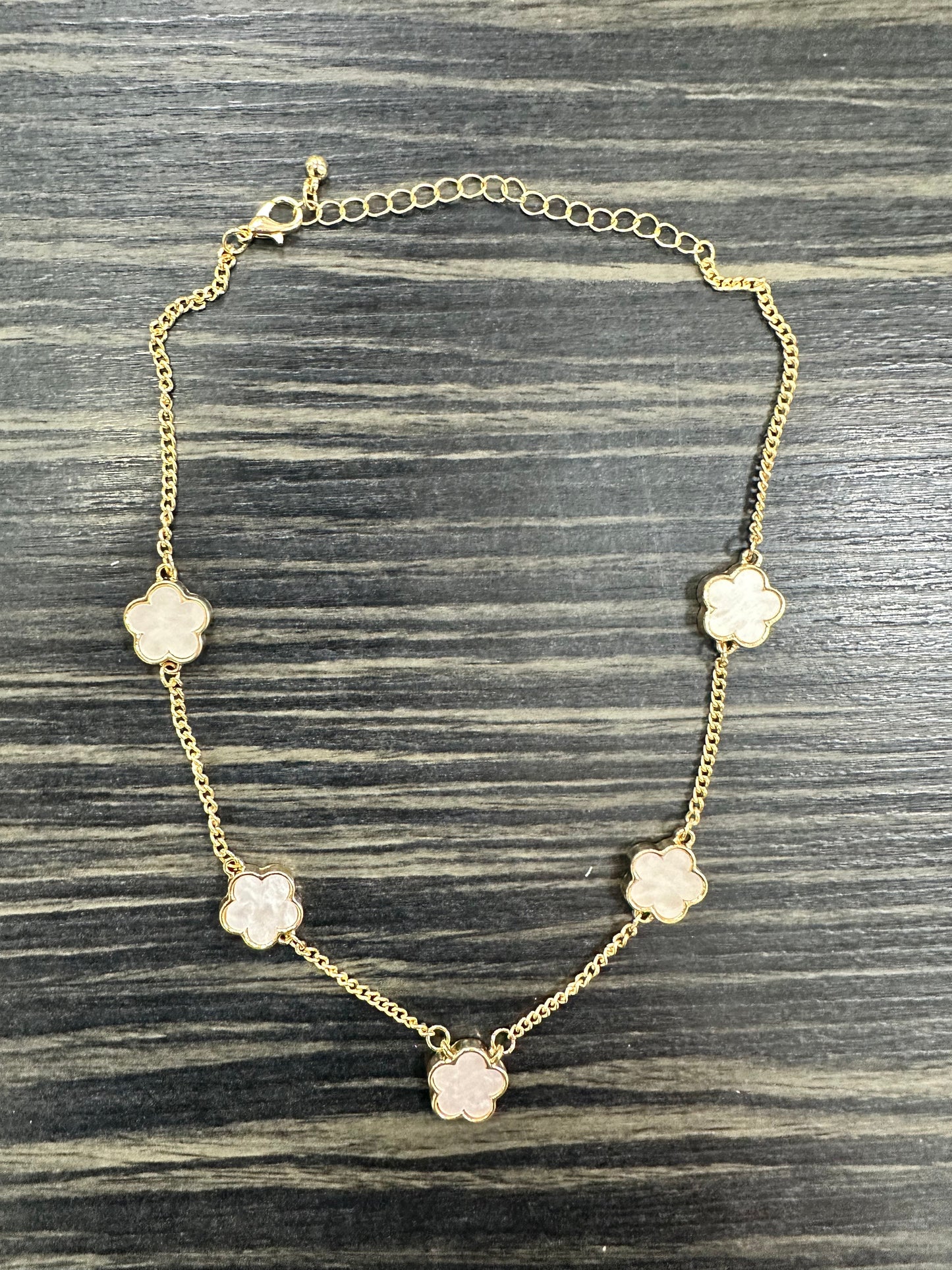 DMB Gold Clover Necklace