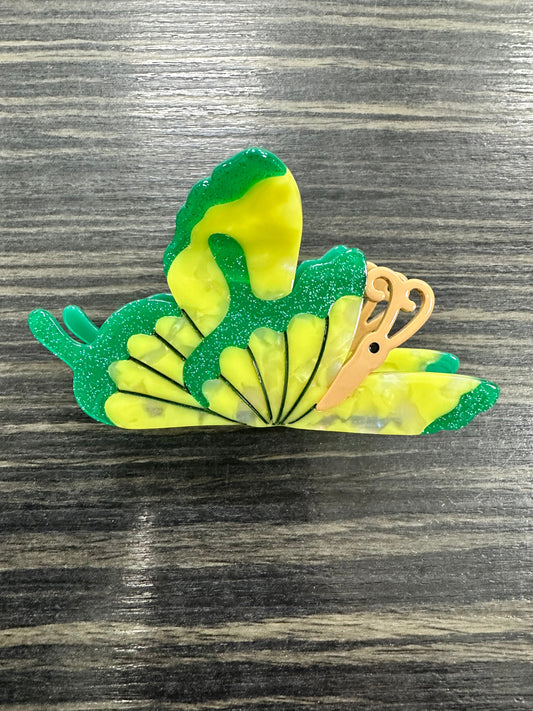 DMB Green Butterfly Clip