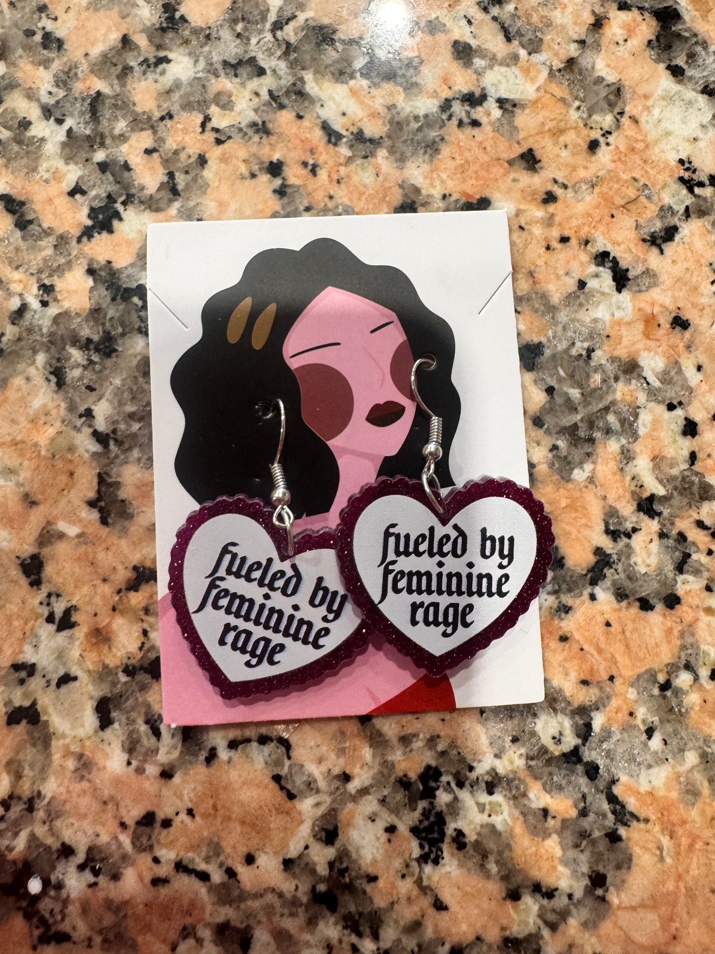 DMB Feminine Rage Earrings