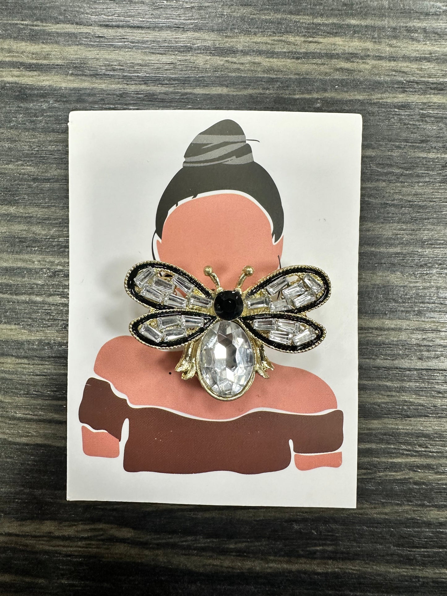 DMB Jewelled Bee Brooch