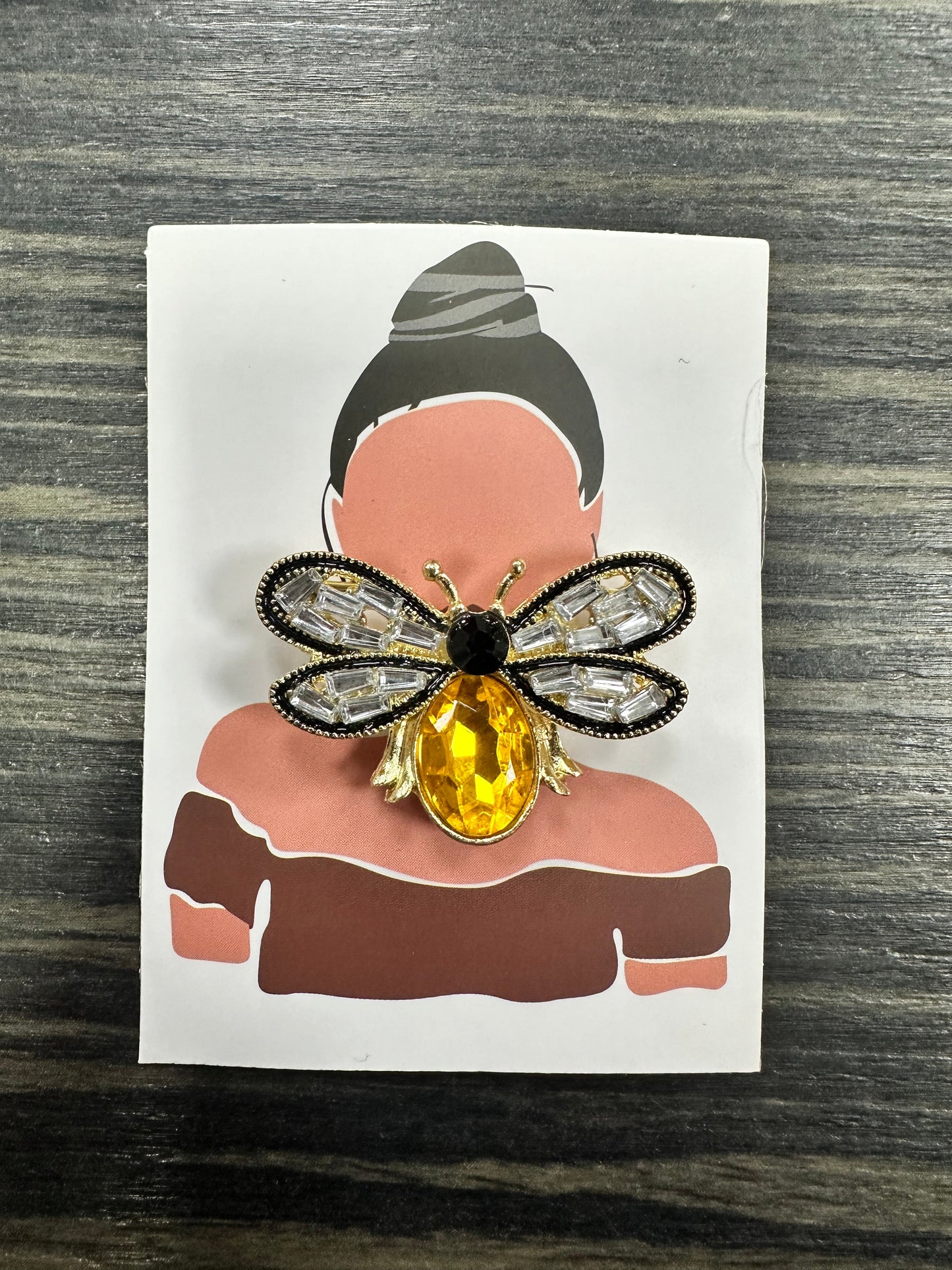 DMB Jewelled Bee Brooch
