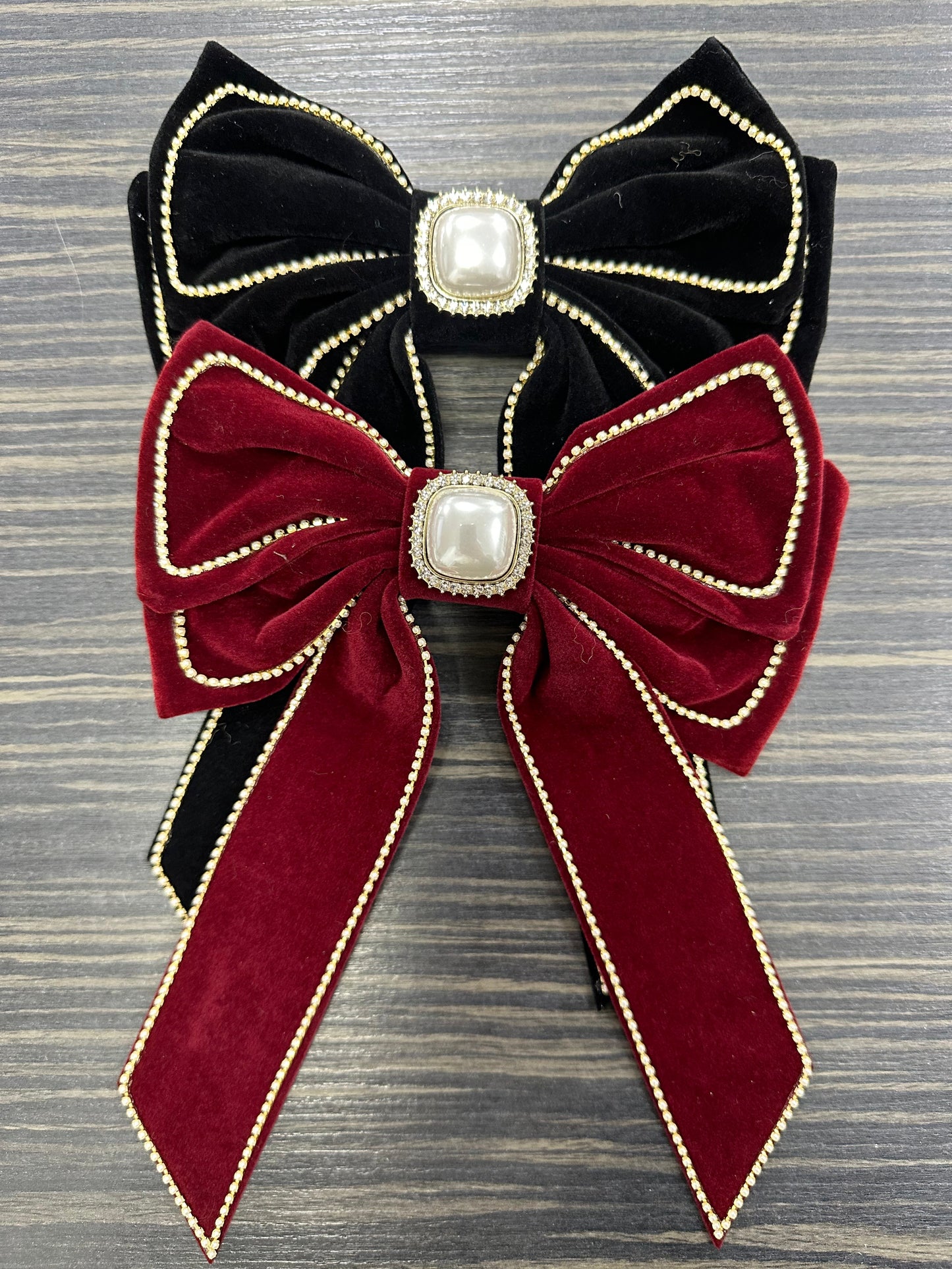 DMB Statement Velvet Hair Bows