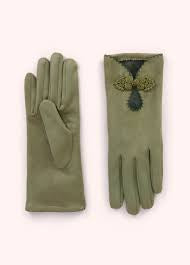 Powder Suki Gloves, Moss