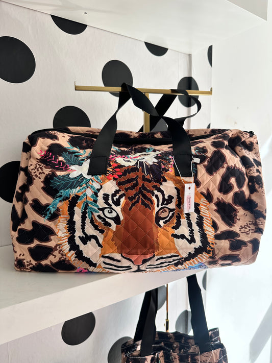 DMB Floral Tiger Weekend Bag