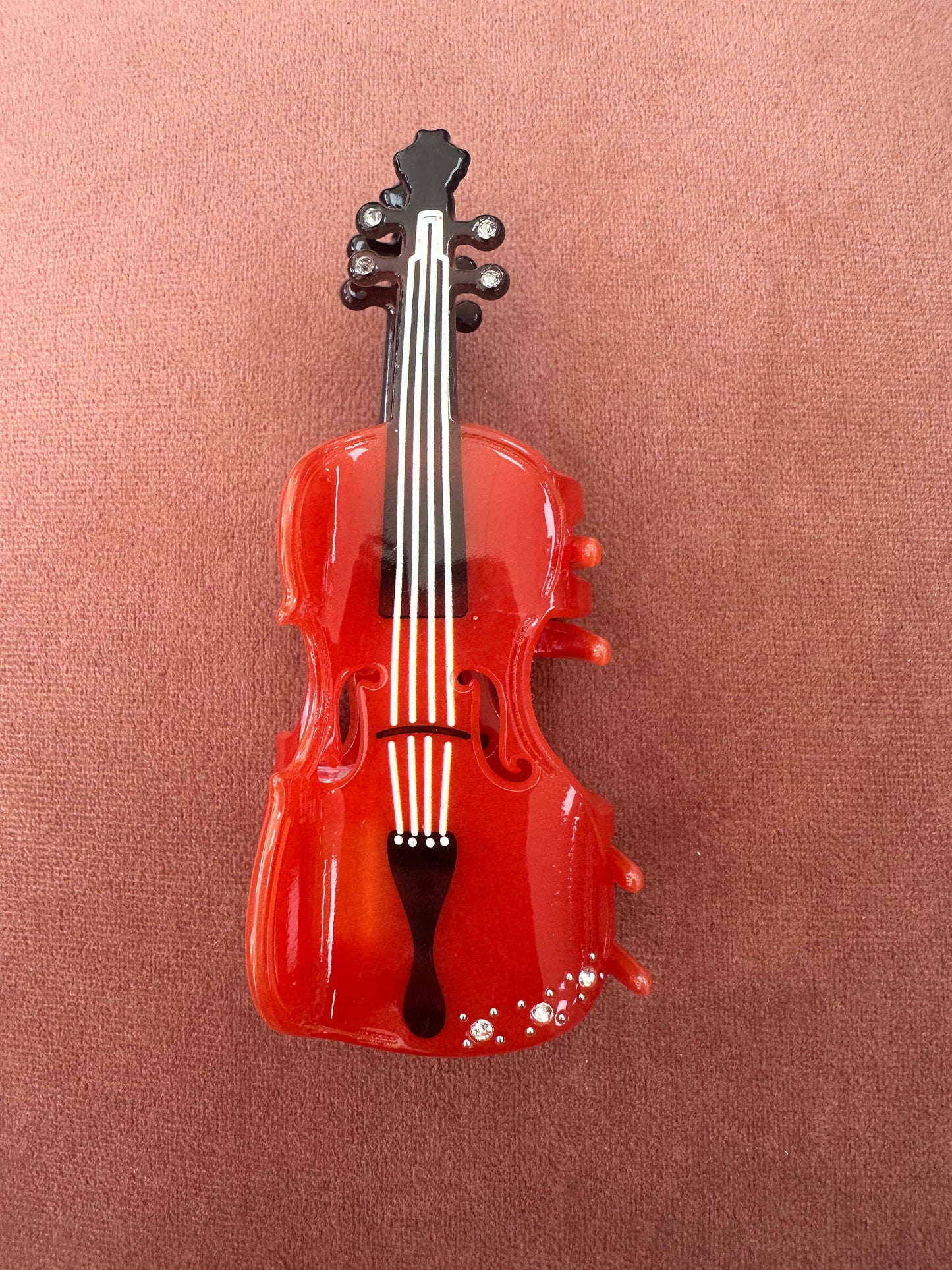 DMB Large Violin Claw Clip