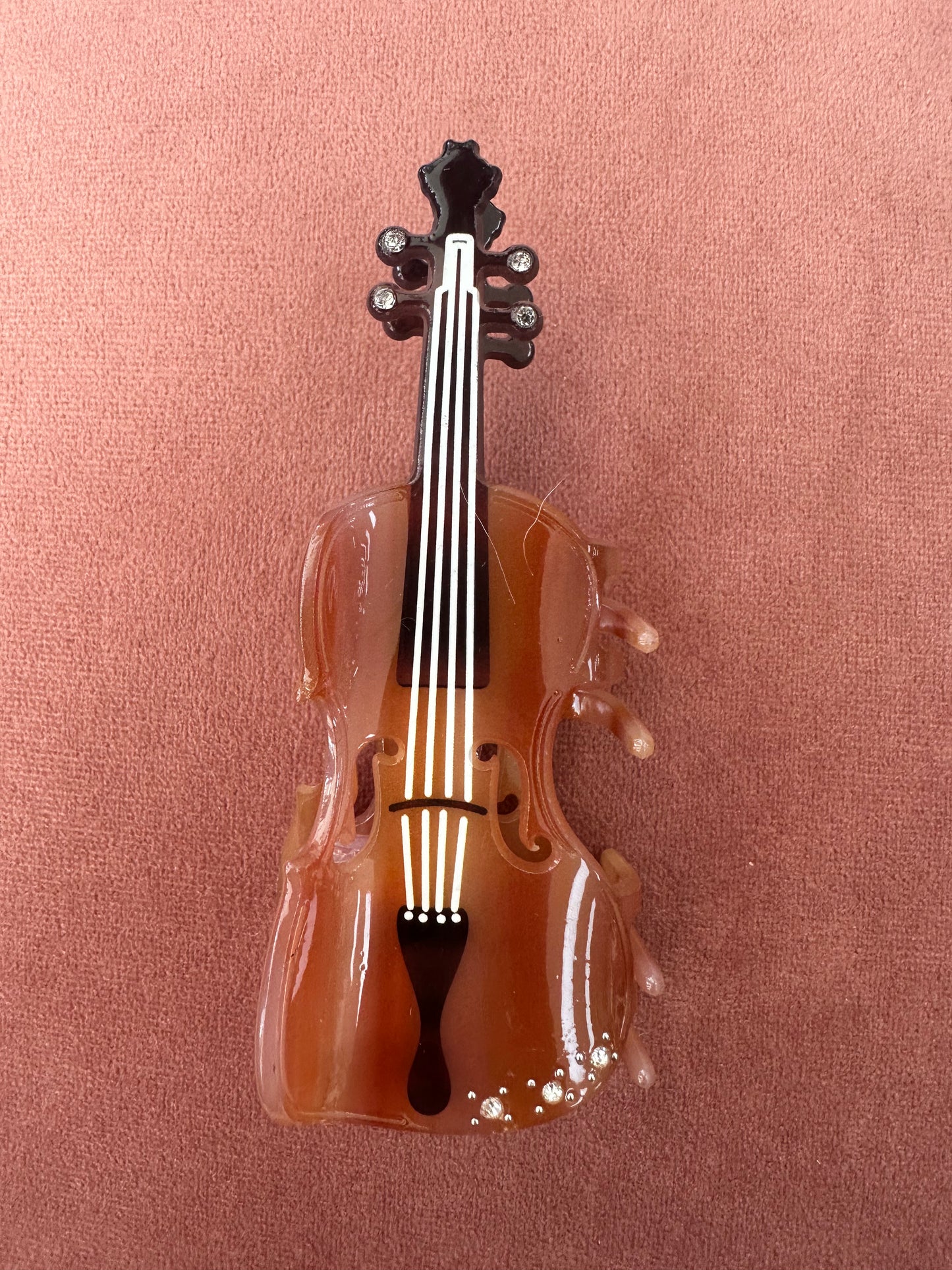 DMB Large Violin Claw Clip