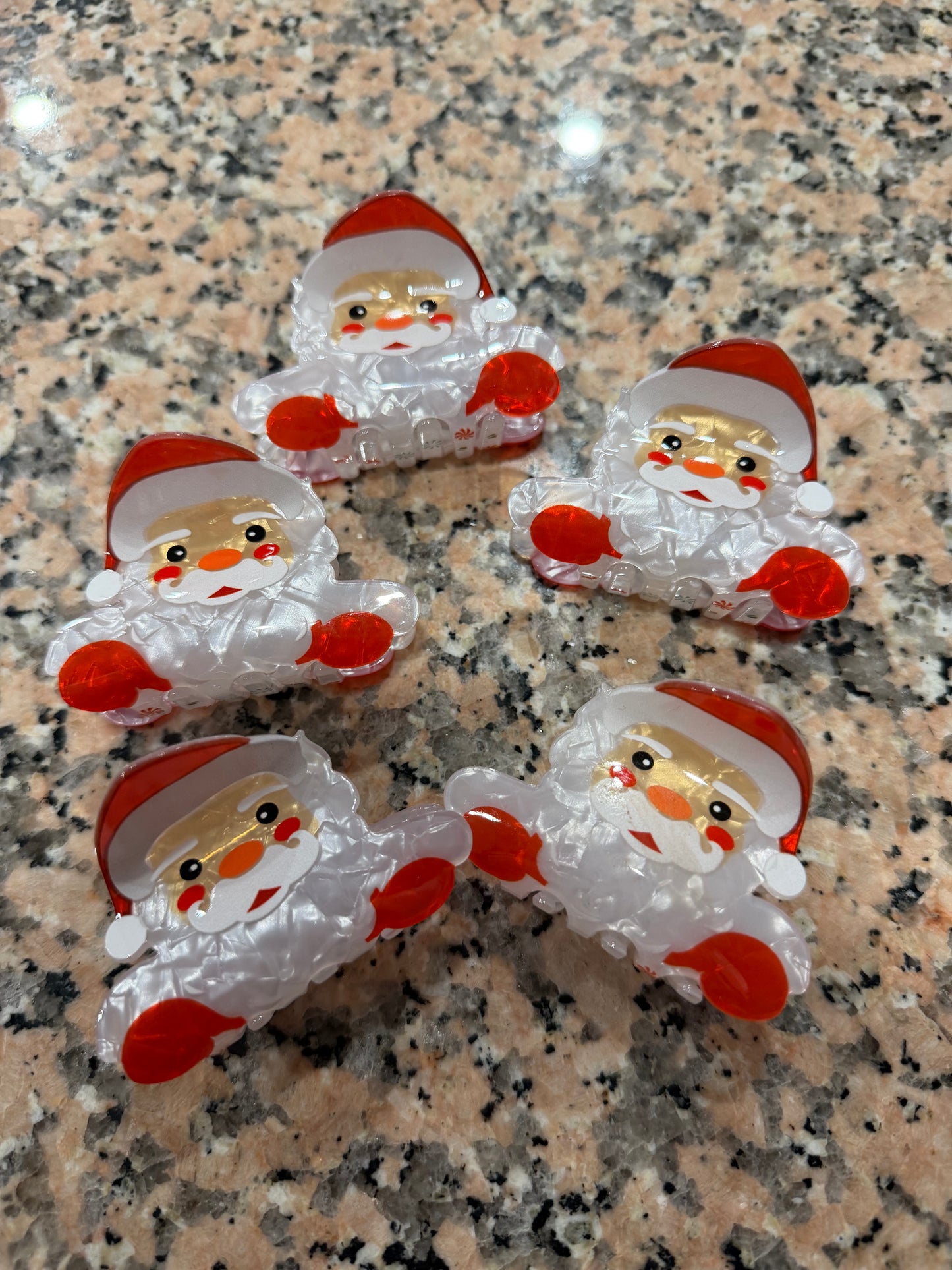 DMB Santa Hair Claw Clip