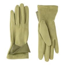 Powder MEREDITH GLOVES - SAGE