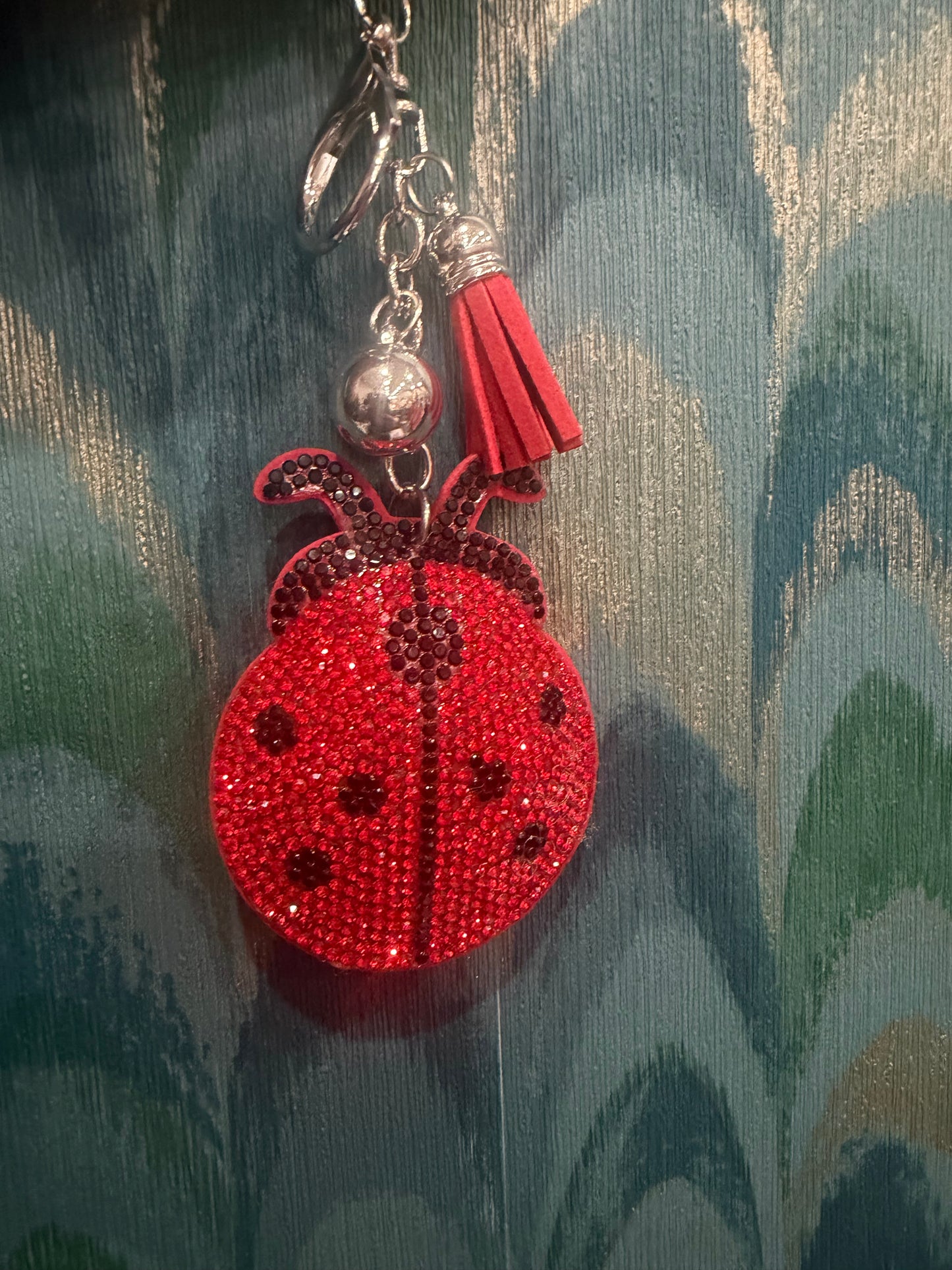 DMB Ladybug Sparkly Keyring