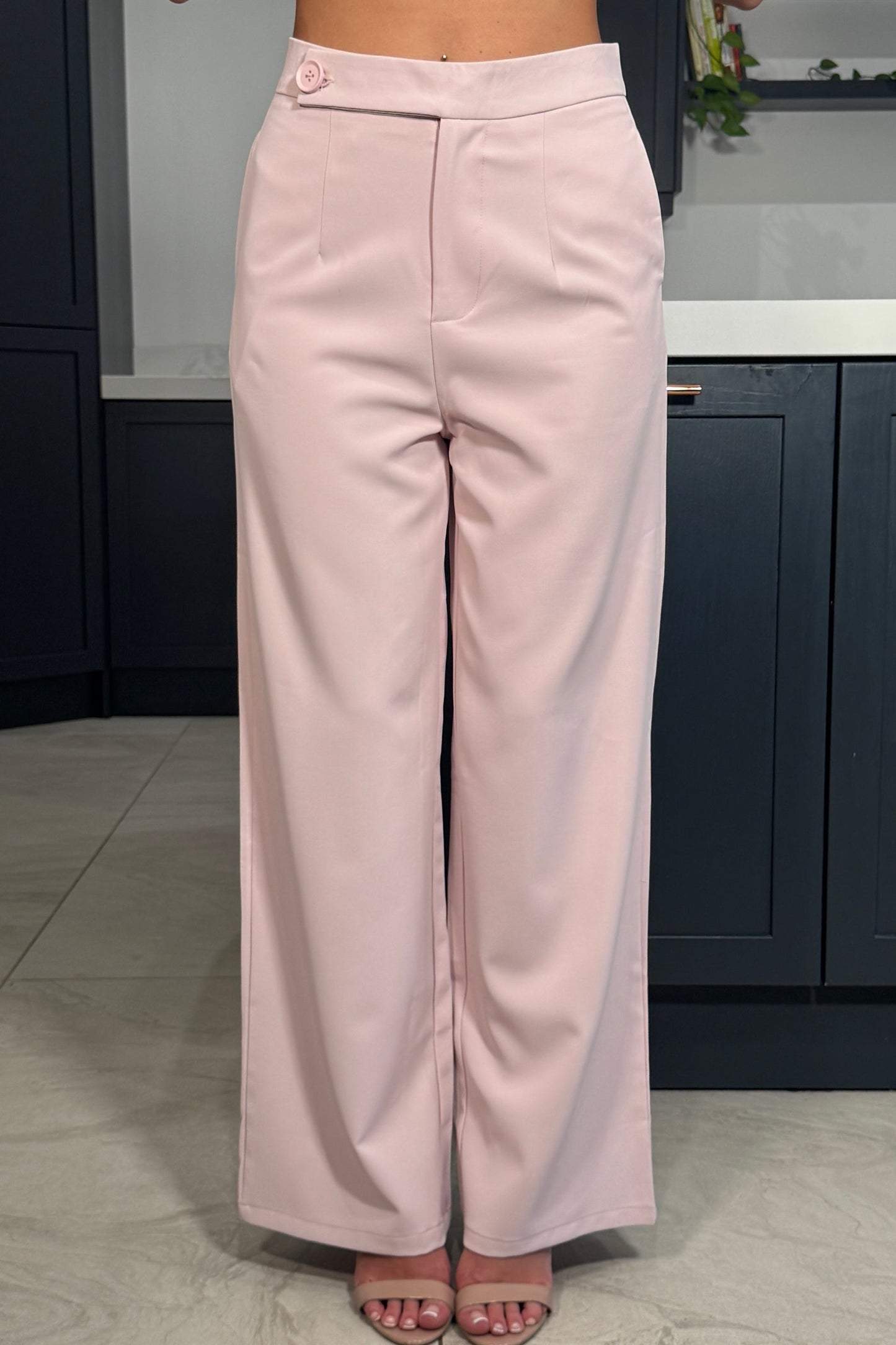 GIM Malia Pink Wide Leg Trouser