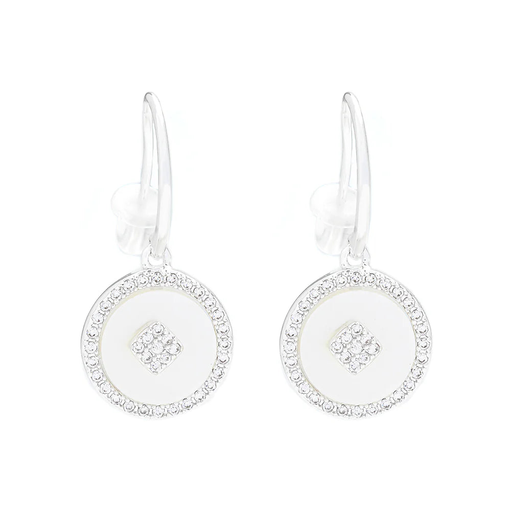 Knight and Day Mother Of Pearl Earrings T390EAP