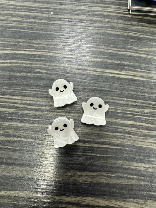 DMB Halloween Mini Ghost 3 Set Hair Clip Set - Daisy Mae Boutique