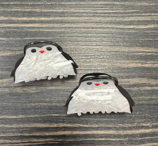 DMB Mini Penguin Cute Hair Clip - Daisy Mae Boutique