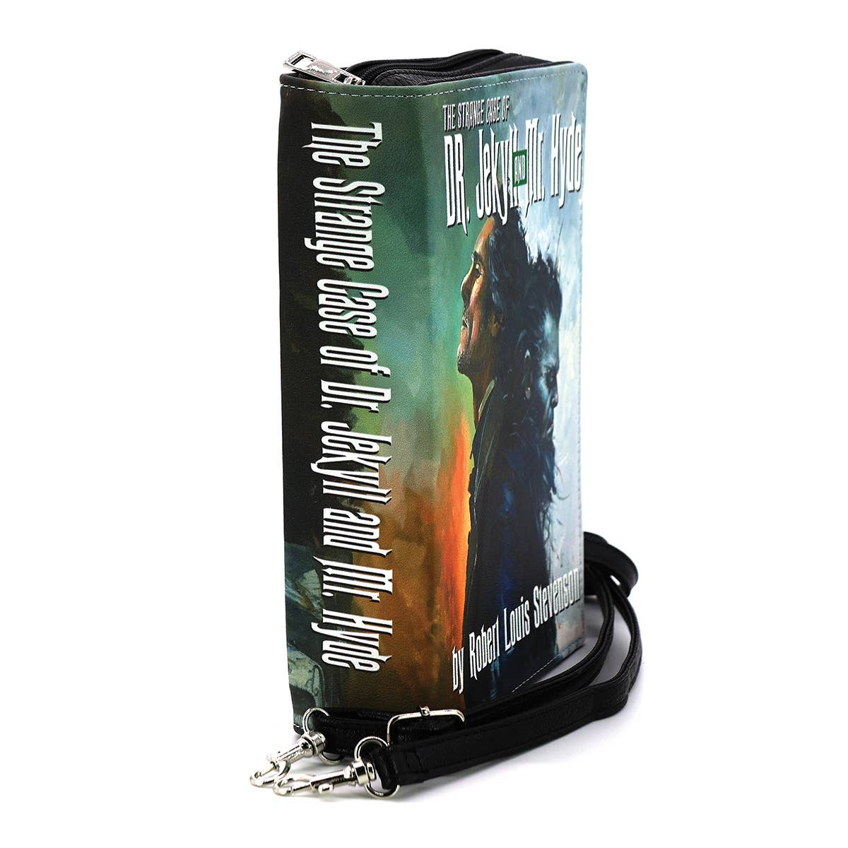 Dr. Jerkyll And Mr. Hyde Book Clutch Bag - Daisy Mae Boutique