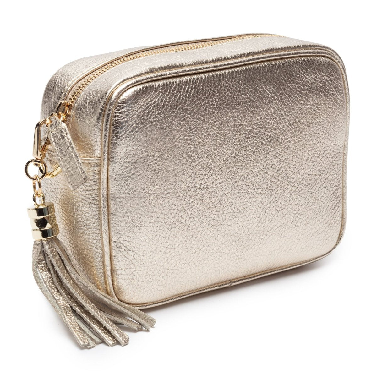 Elie Beaumont Gold Crossbody - Daisy Mae Boutique