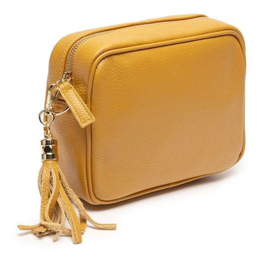 Elie Beaumont Mustard Crossbody - Daisy Mae Boutique