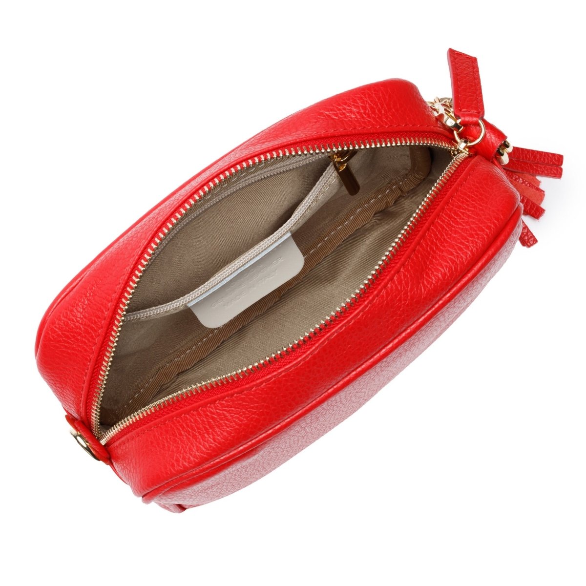Elie Beaumont Red Crossbody - Daisy Mae Boutique