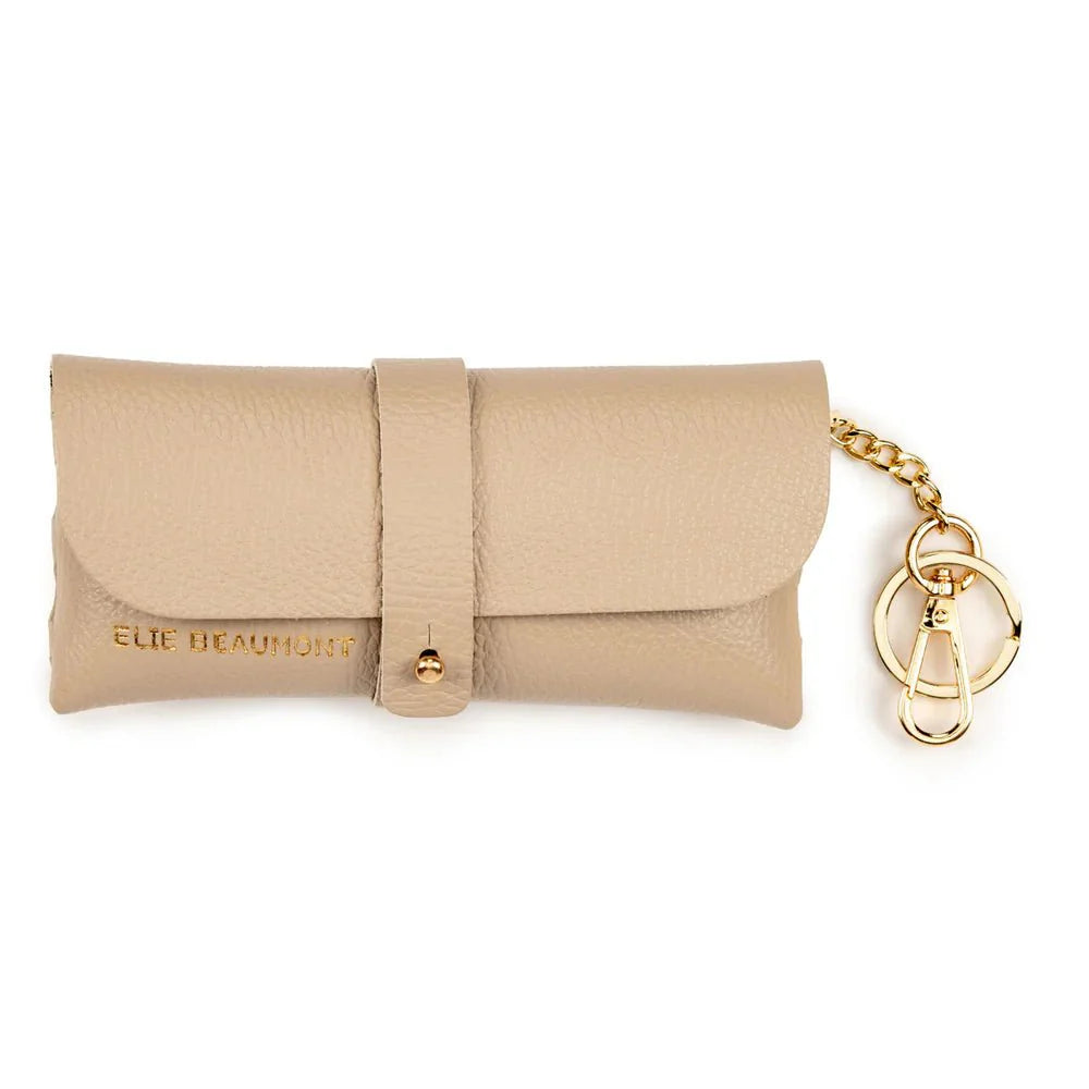 Elie Beaumont Spectacles/Sunglasses Case Biscuit - Daisy Mae Boutique