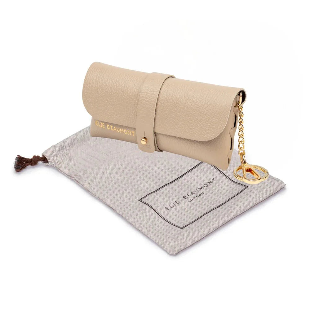 Elie Beaumont Spectacles/Sunglasses Case Biscuit - Daisy Mae Boutique