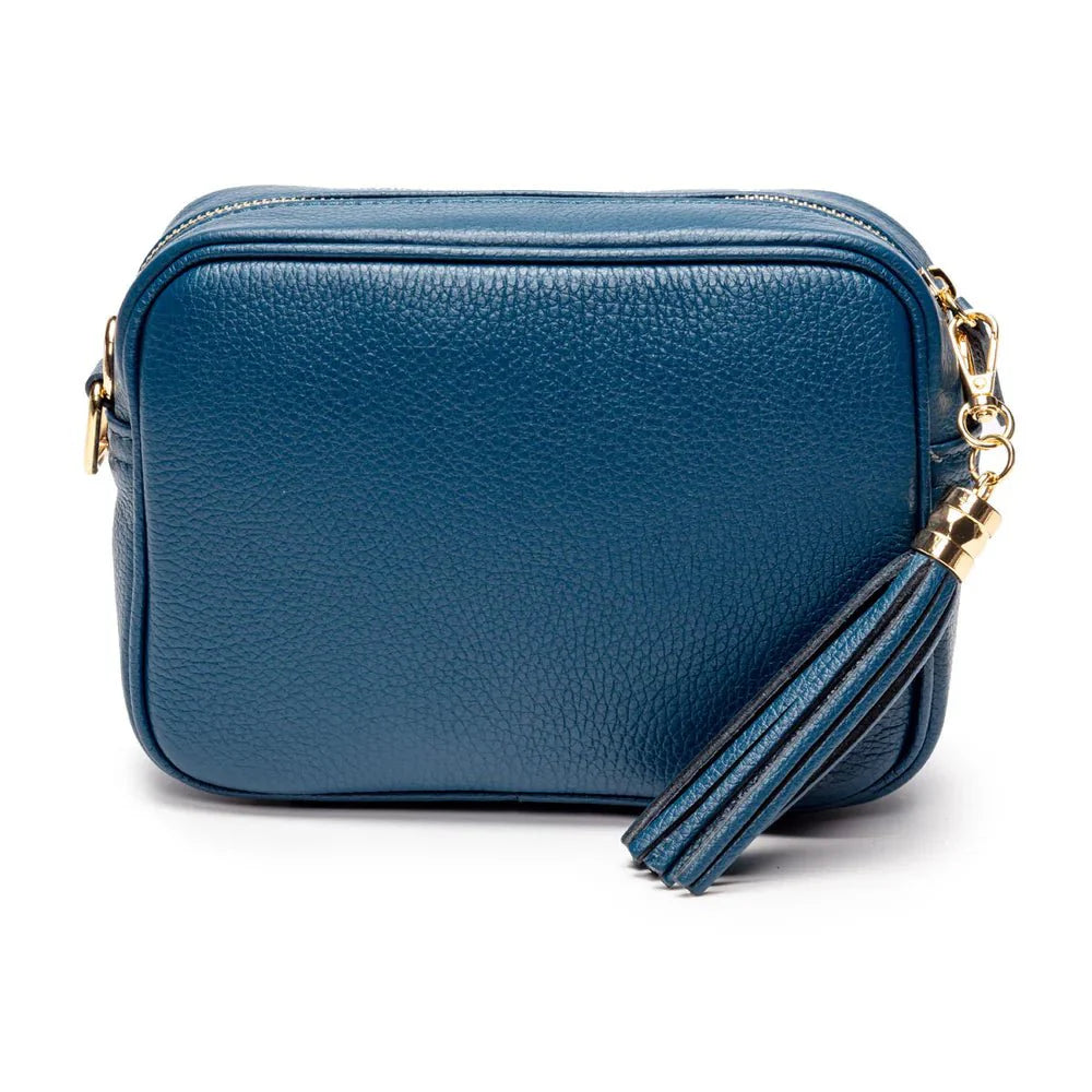 Elie Beaumont Teal Crossbody - Daisy Mae Boutique