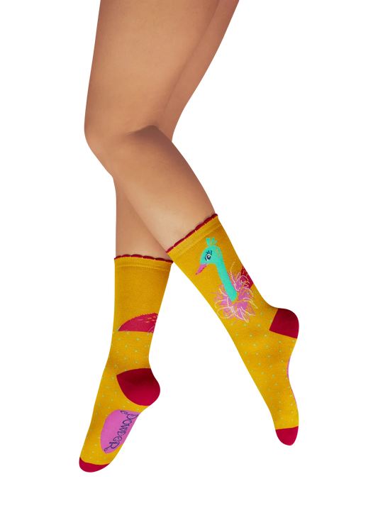 Powder Funky Emu Socks