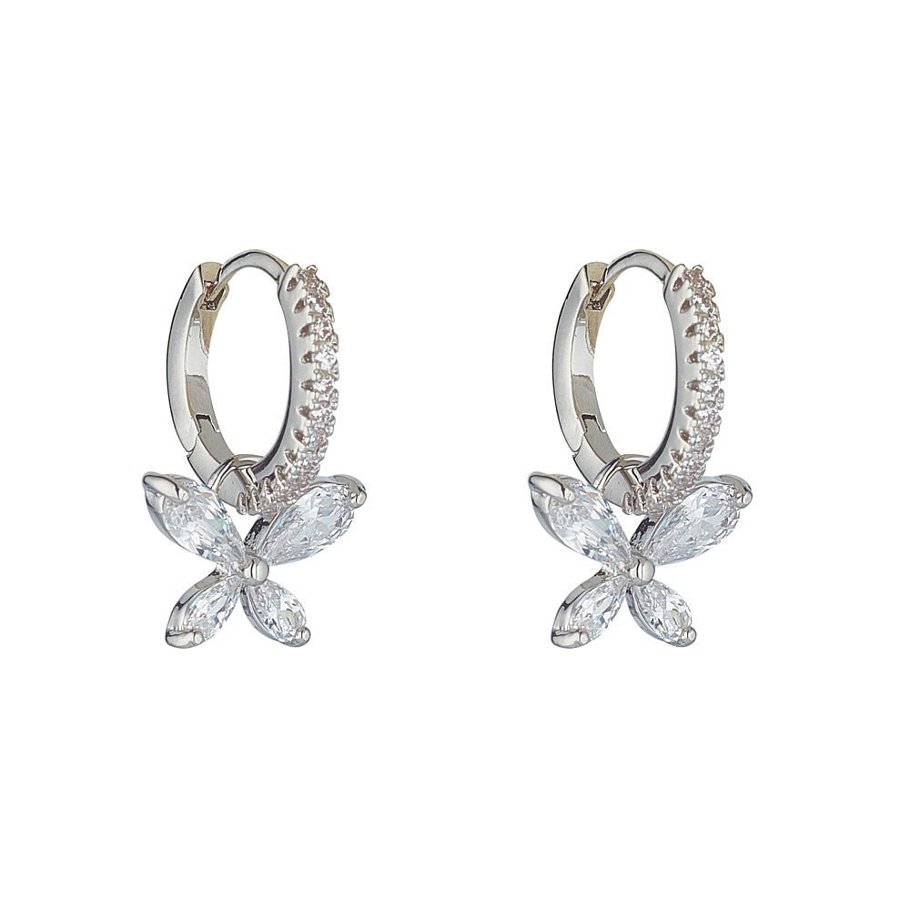 Knight & Day Natalie Rhodium Earrings P124EAP - Daisy Mae Boutique