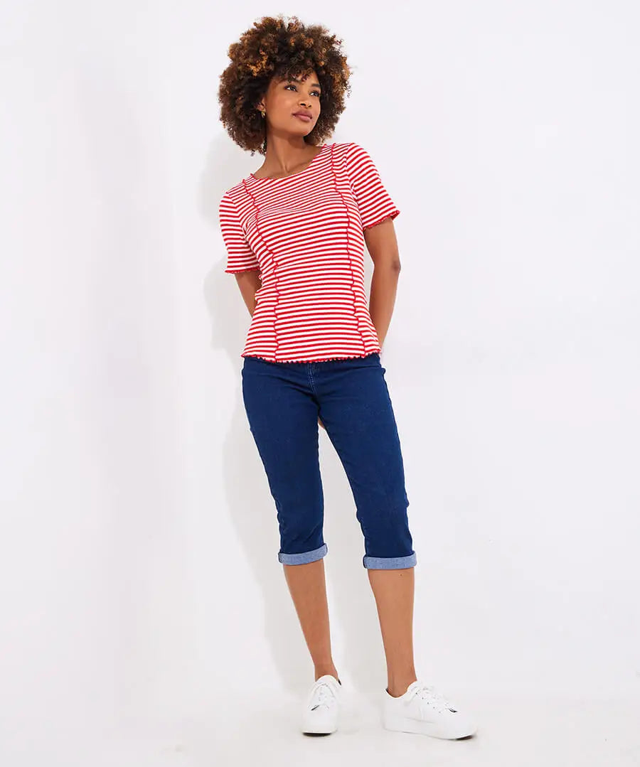 Joe Browns Pixie Indigo Capri Pants