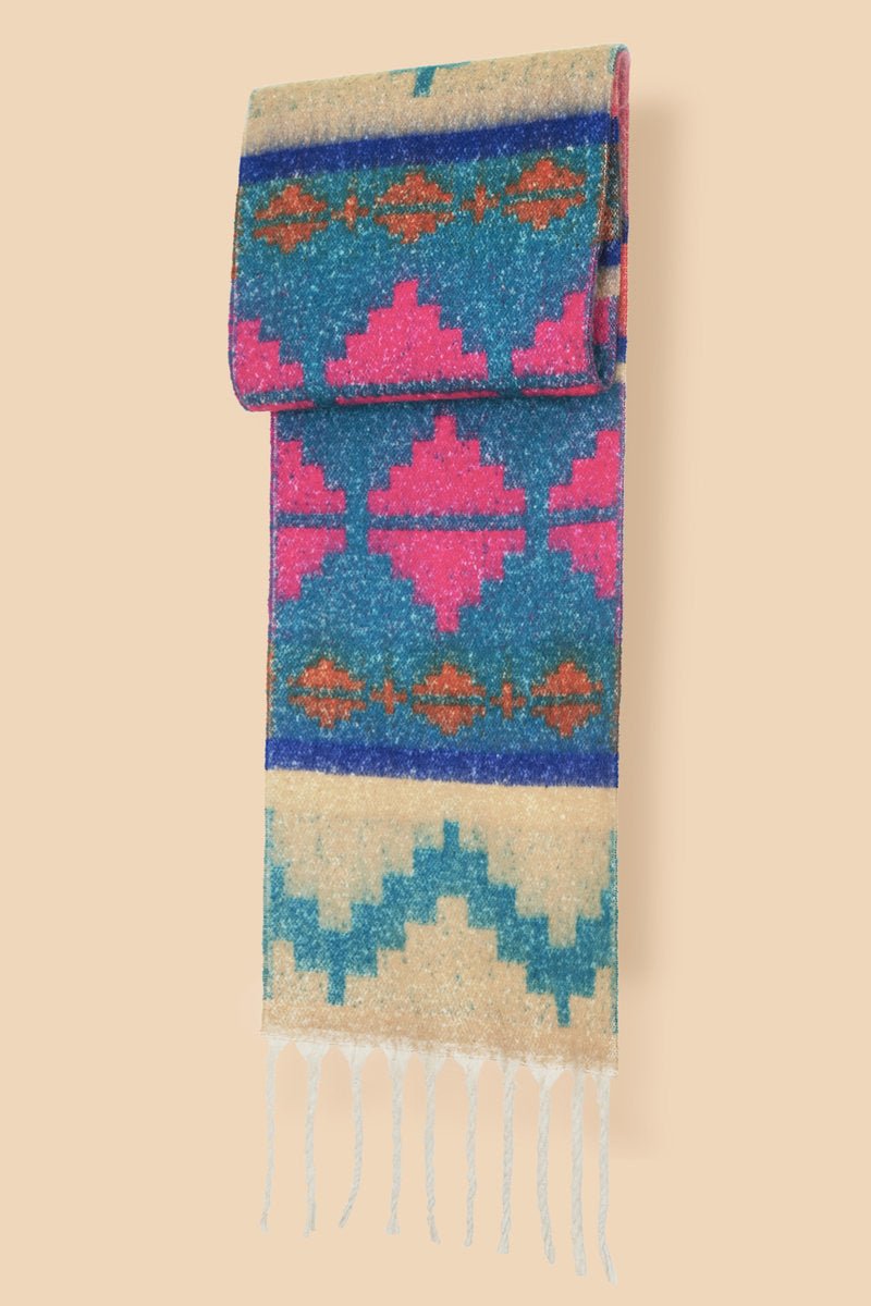 Powder Koko Cosy Scarf Pink Mix - Daisy Mae Boutique