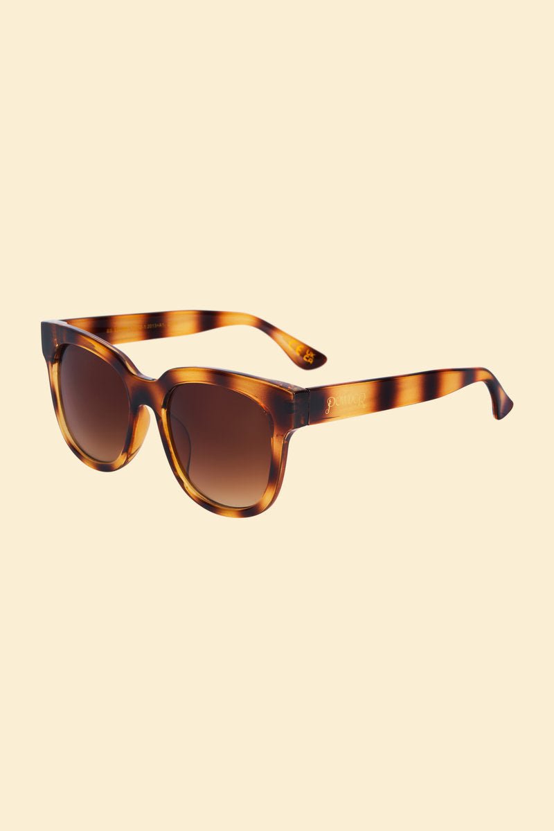 Powder Limited Edition Elena Sunglasses Sunburst Tortoiseshell - Daisy Mae Boutique