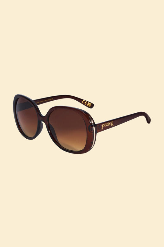 Powder Limited Edition Evelyn Sunglasses Mahogany - Daisy Mae Boutique