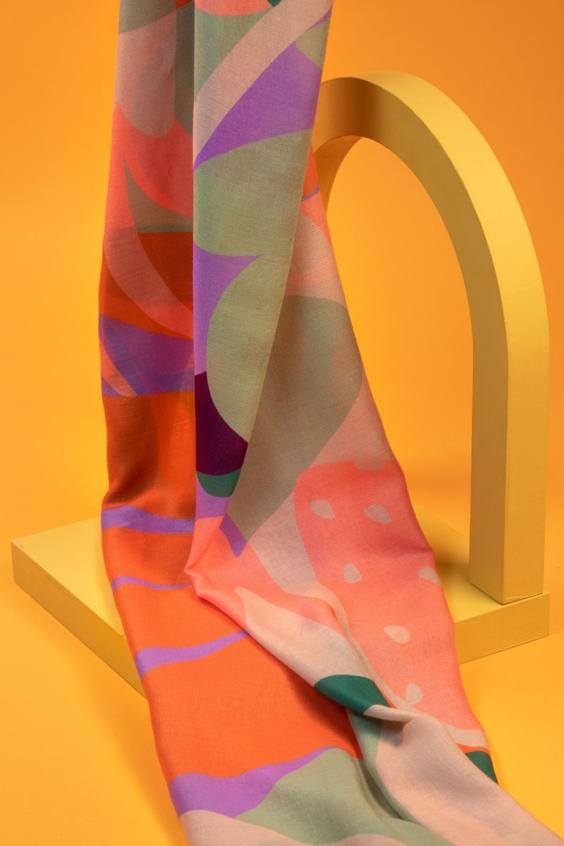 Powder Modern Parrott Scarf - Daisy Mae Boutique