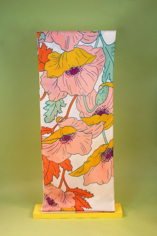 Powder Pastel Summer Poppy Scarf - Daisy Mae Boutique
