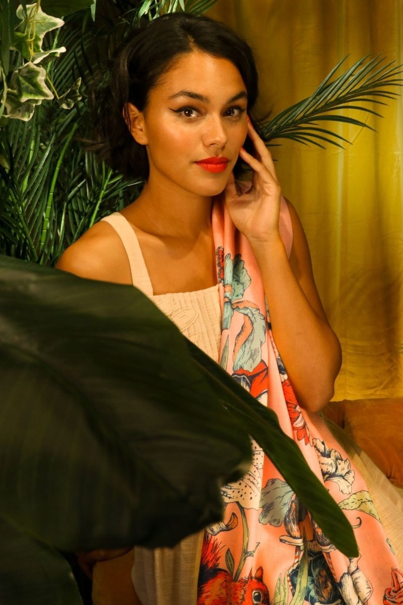 Powder Summer Fete Scarf - Daisy Mae Boutique