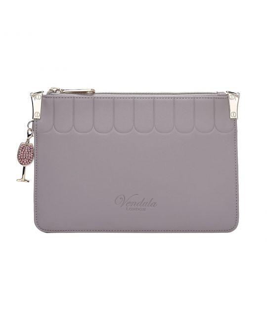 Vendula Pop Clutch Grey - Daisy Mae Boutique