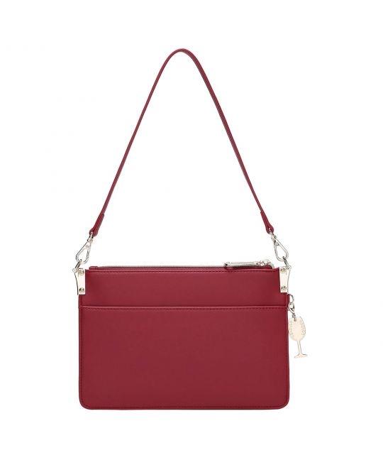 Vendula Pop Clutch Red - Daisy Mae Boutique